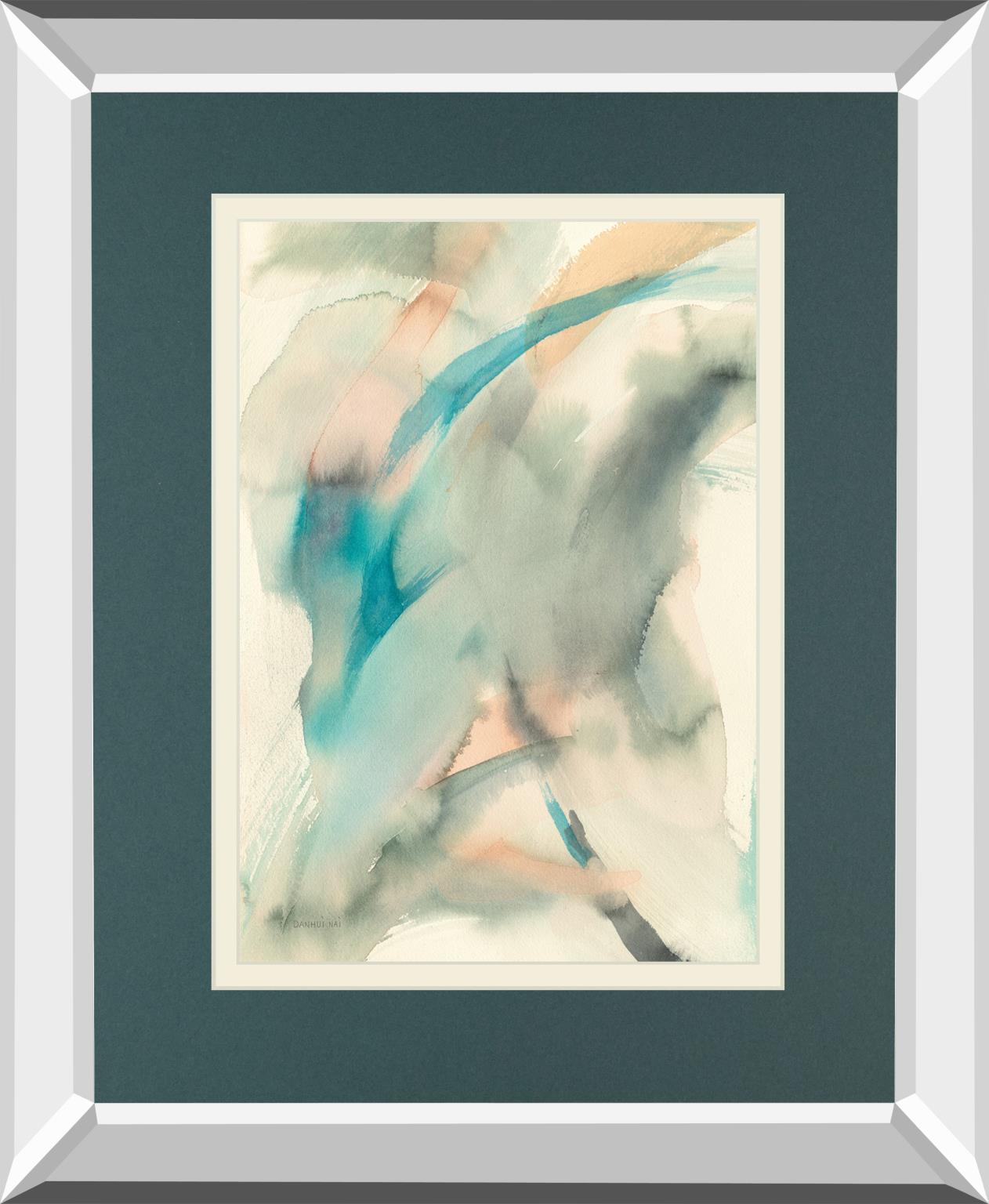 In Motion I By Danhui Nai 34X40 Mirror Frame Print