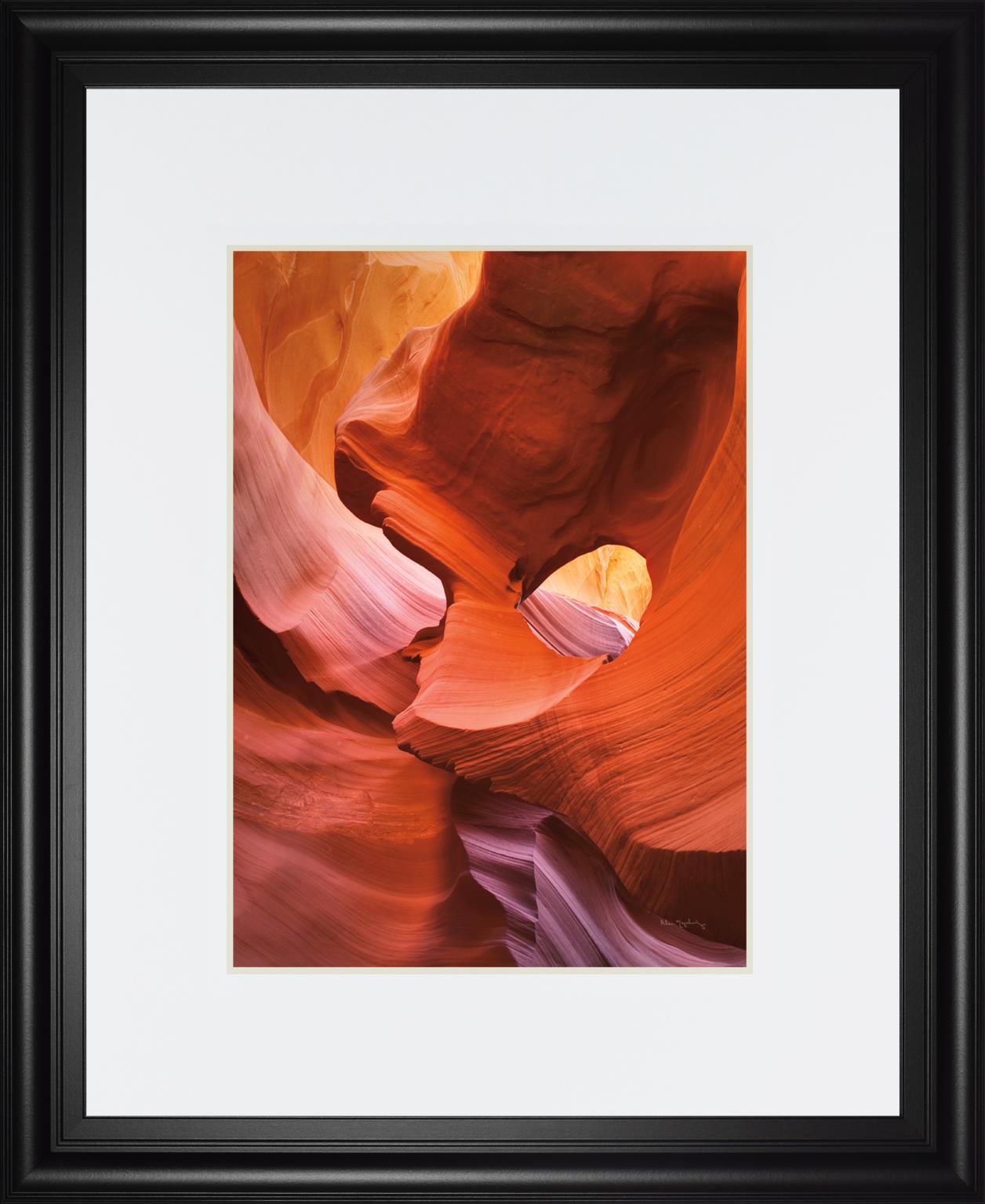 Lower Antelope Canyon Iv By Alan Majchrowicz 34X40 Framed Print