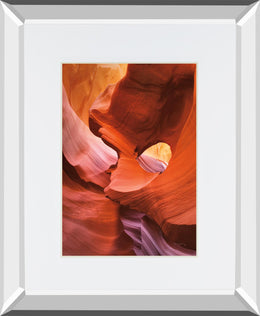 Lower Antelope Canyon Iv By Alan Majchrowicz 34X40 Mirror Frame Print