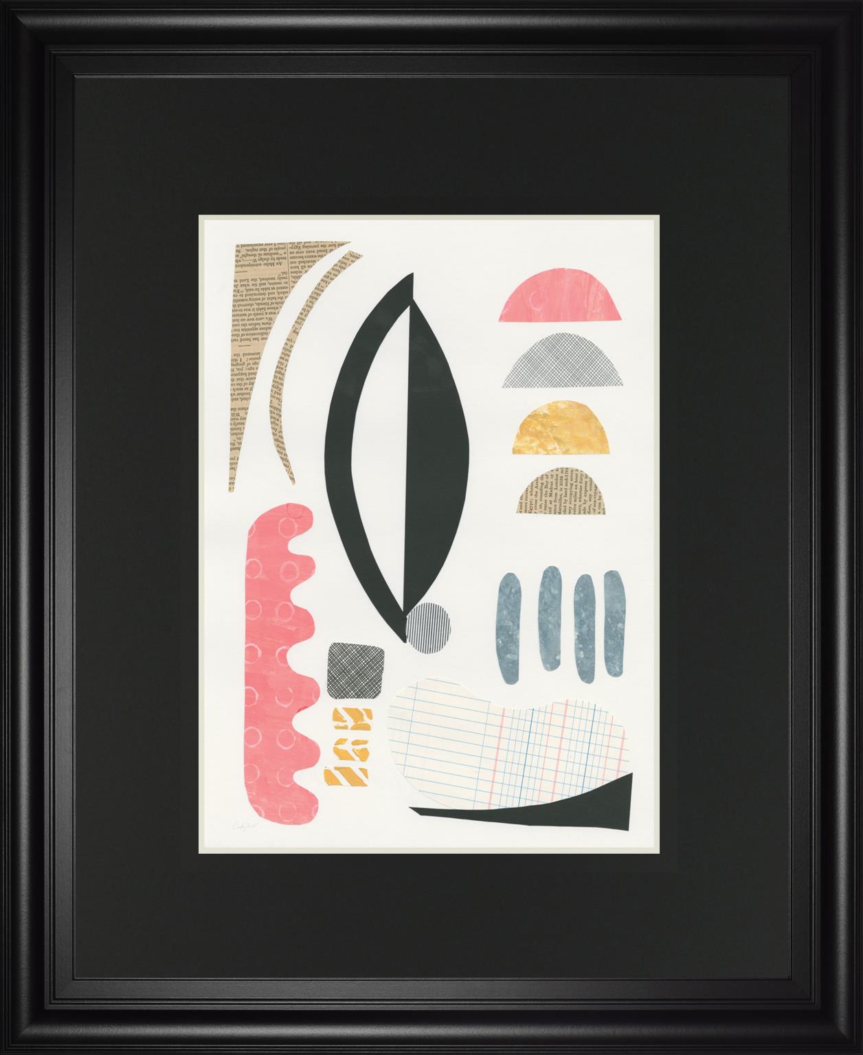 Mixed Shapes Ii By Courtney Prahl 34X40 Framed Print
