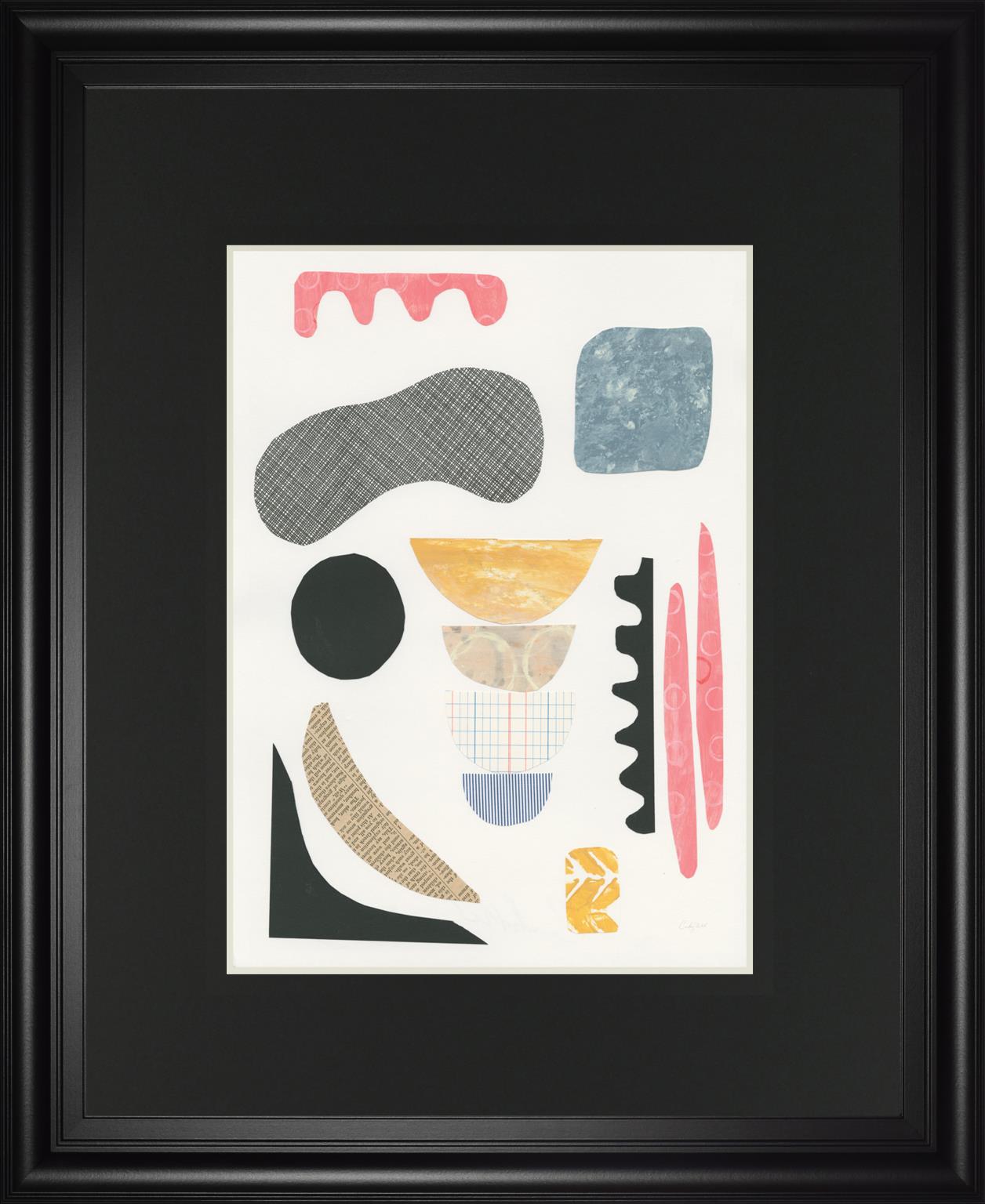 Mixed Shapes I By Courtney Prahl 34X40 Framed Print
