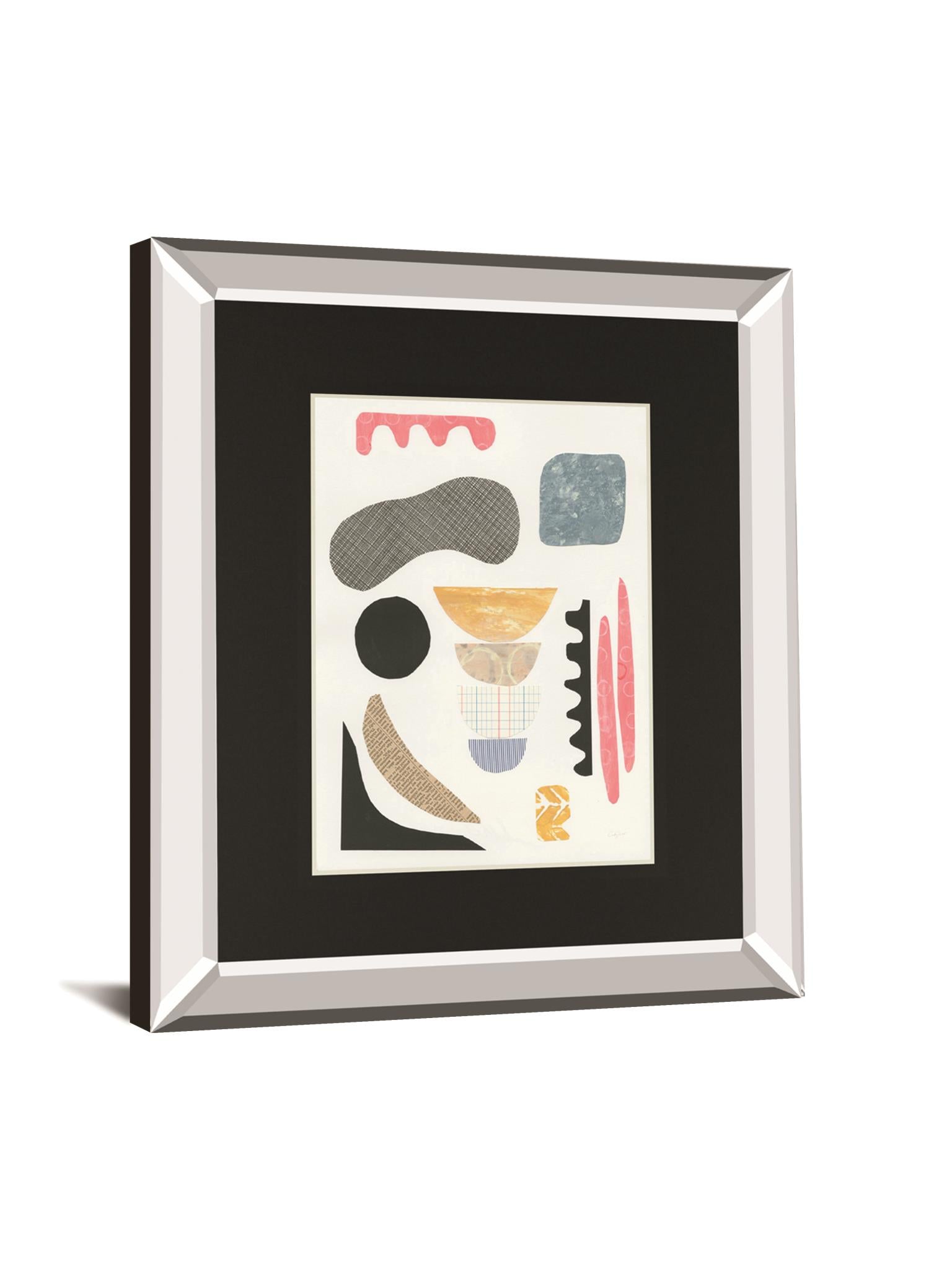Mixed Shapes I By Courtney Prahl 34X40 Mirror Frame Print