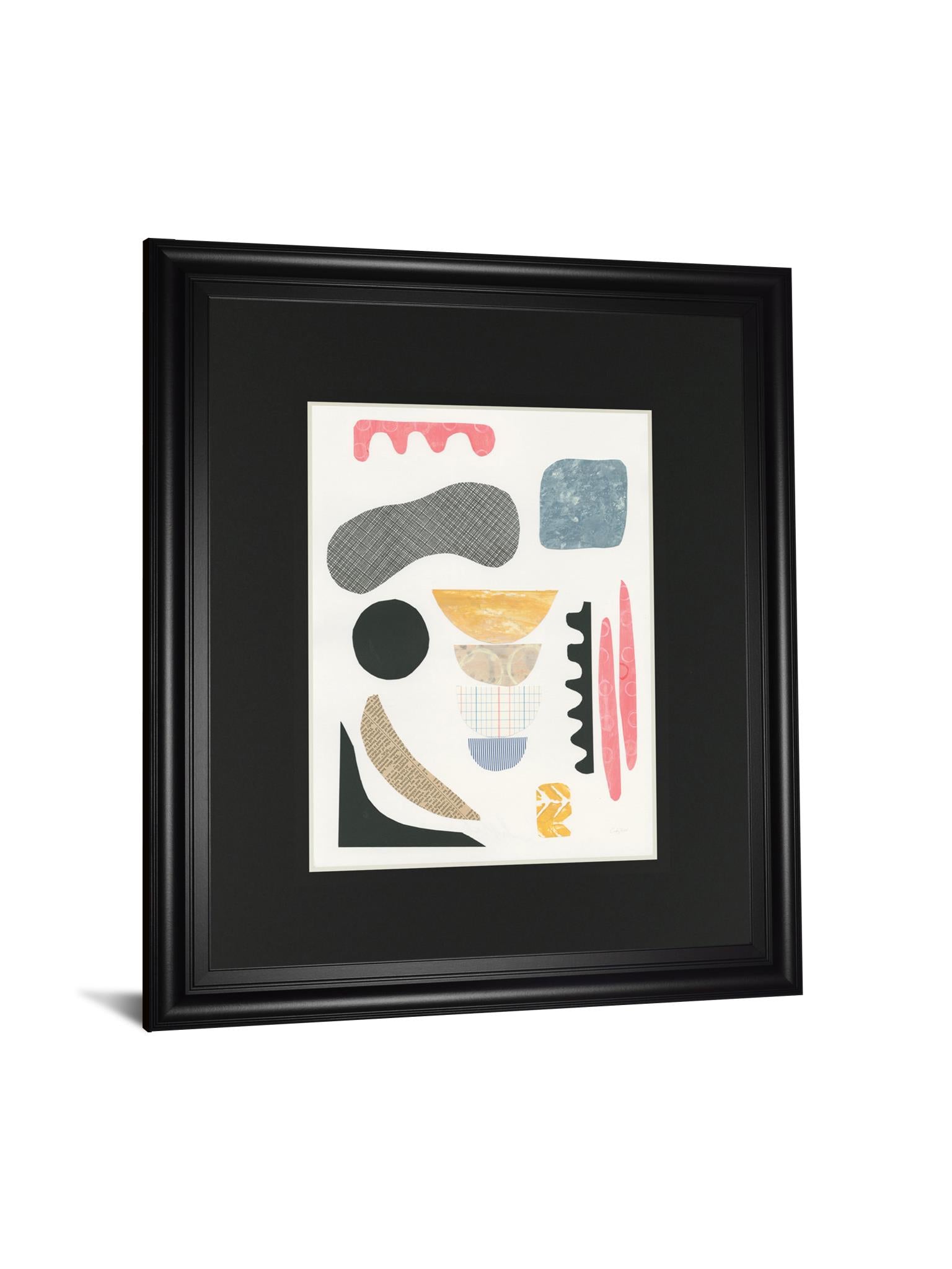 Mixed Shapes I By Courtney Prahl 34X40 Framed Print