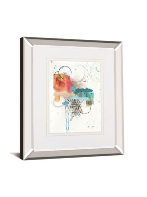 Abstract Skyline I By Courtney Prahl 34X40 Mirror Frame Print
