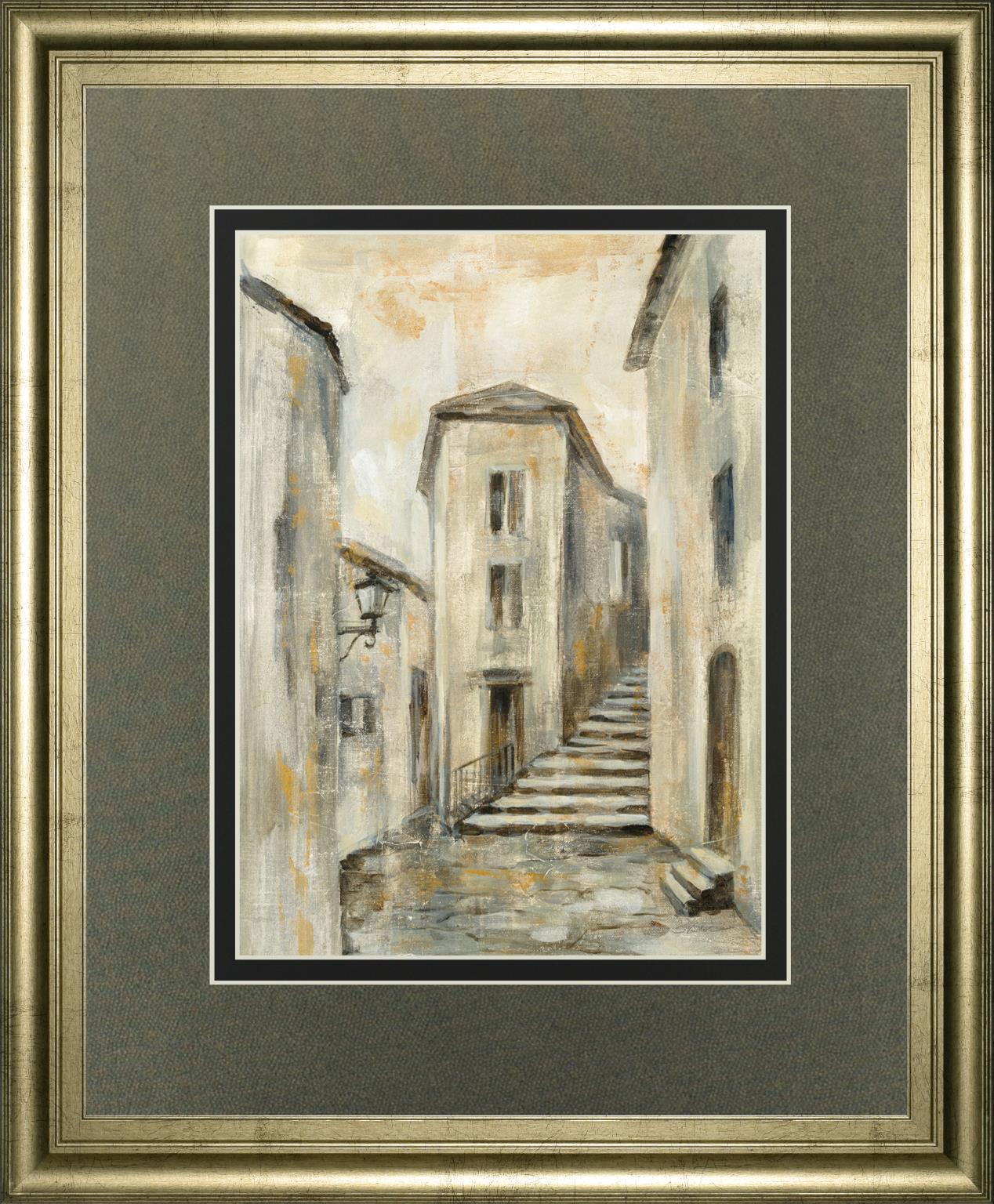 European Village I V2 By Silvia Vassileva 34X40 Framed Print