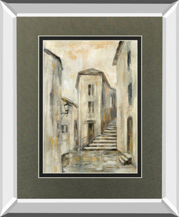 European Village I V2 By Silvia Vassileva 34X40 Mirror Frame Print