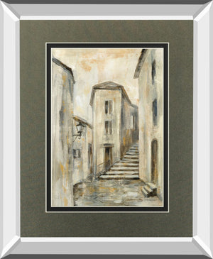 European Village I V2 By Silvia Vassileva 34X40 Mirror Frame Print