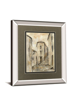 European Village I V2 By Silvia Vassileva 34X40 Mirror Frame Print