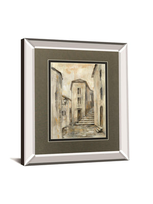 European Village I V2 By Silvia Vassileva 34X40 Mirror Frame Print
