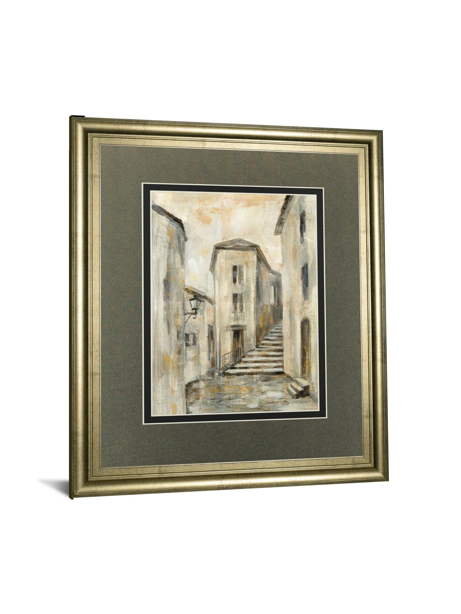 European Village I V2 By Silvia Vassileva 34X40 Framed Print