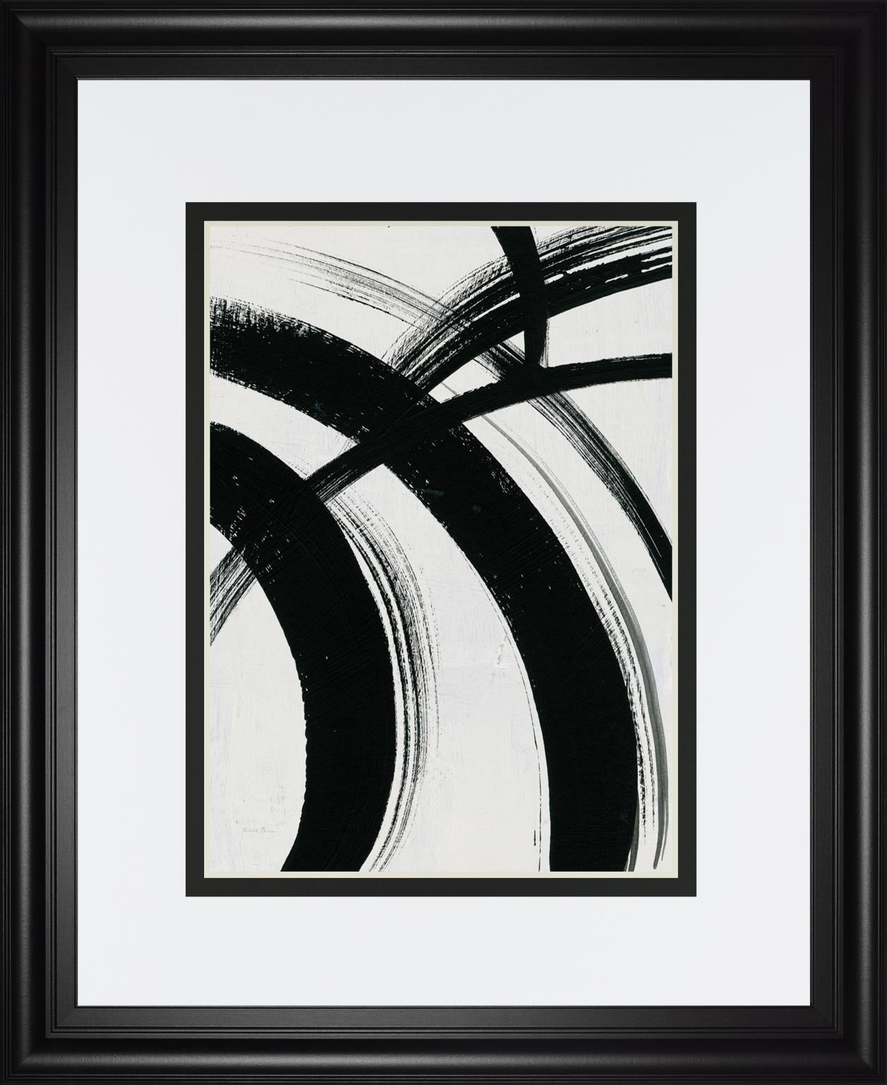 Spontaneous I By Farida Zaman 34X40 Framed Print
