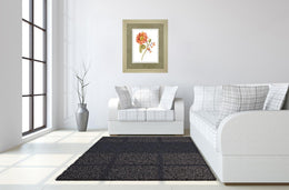 Floursack Autumn Ii On White By Danhui Nai 34X40 Framed Print