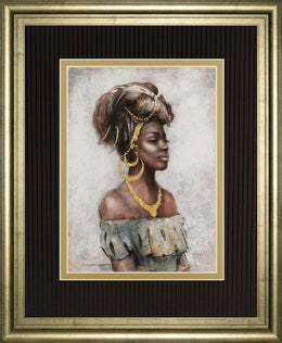Beauty And Grace By E. Anthony Orme 34X40 Framed Print
