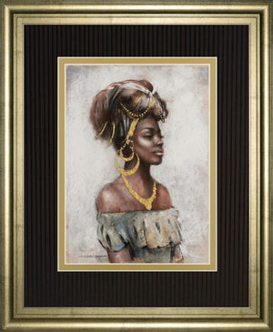 Beauty And Grace By E. Anthony Orme 34X40 Framed Print