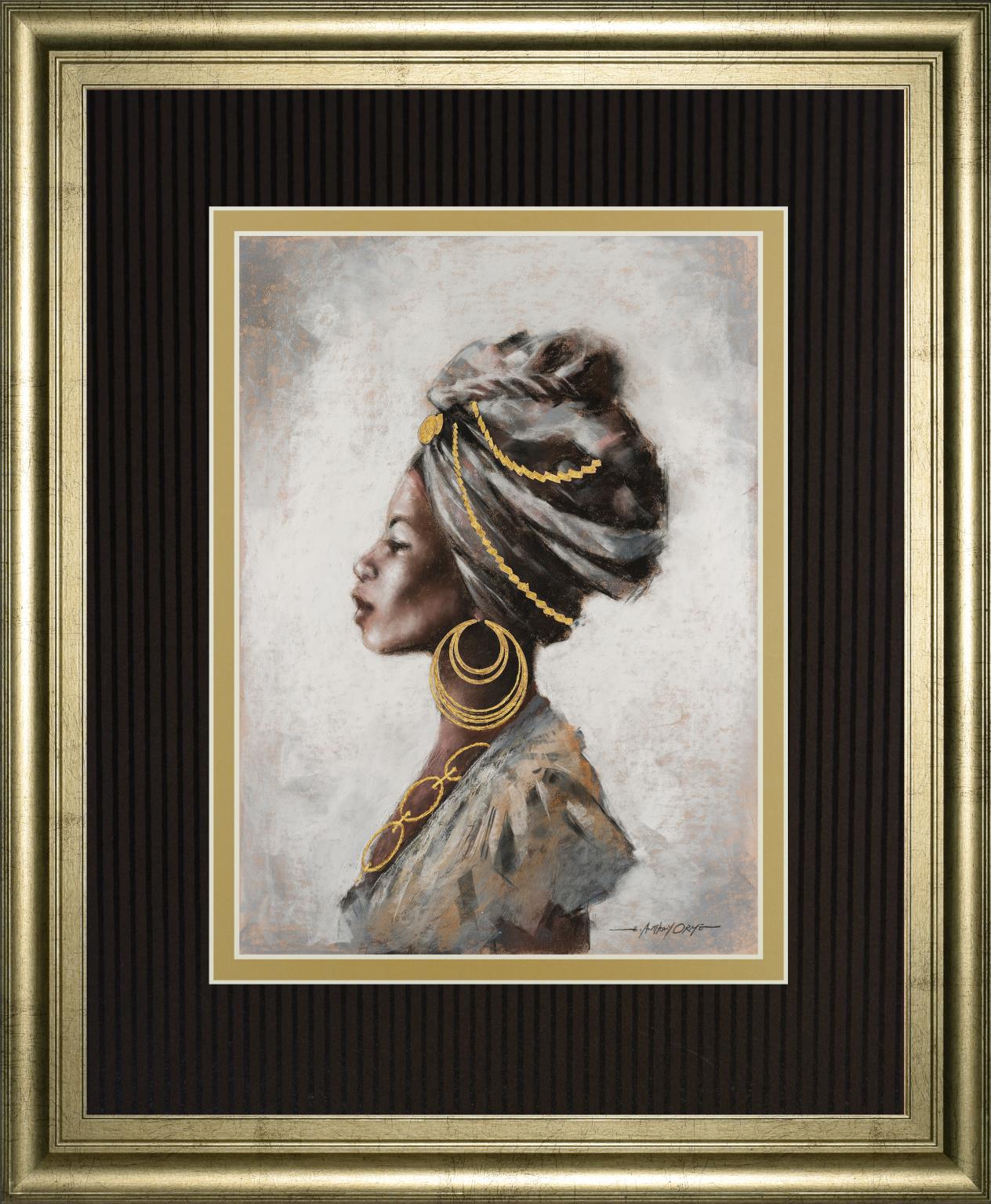 Beauty And Strength By E. Anthony Orme 34X40 Framed Print