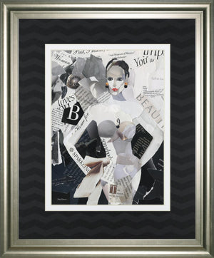 Fashion Mosaic I By Carol Robinson 34X40 Framed Print