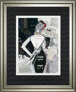 Fashion Mosaic Ii By Carol Robinson 34X40 Framed Print