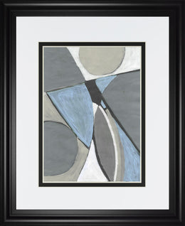 A Soft Jeweled Geometric I By Merri Pattinian 34X40 Framed Print