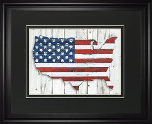 Land Of Liberty By Kelly Donovan 34X40 Framed Print