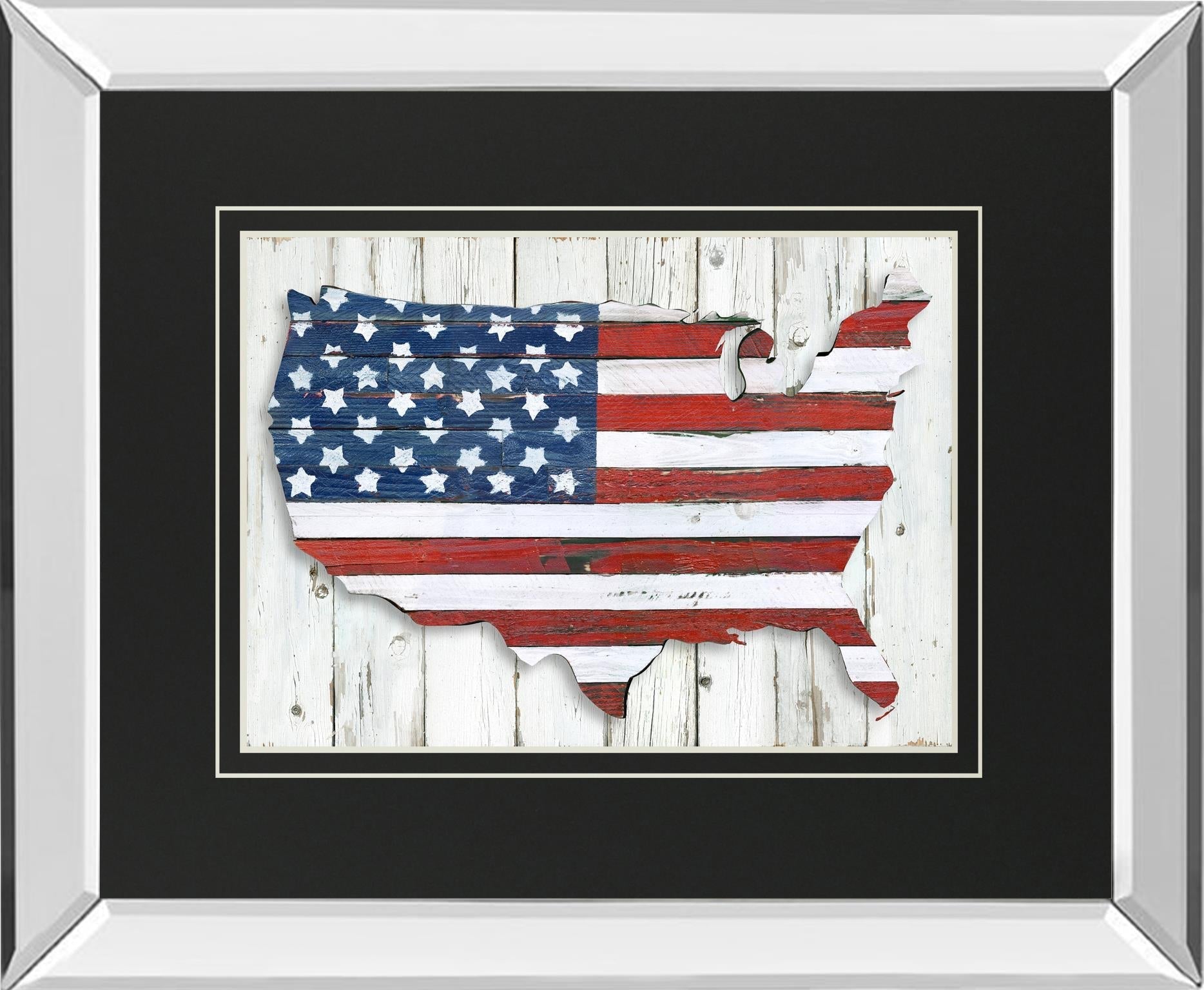 Land Of Liberty By Kelly Donovan 34X40 Mirror Frame Print