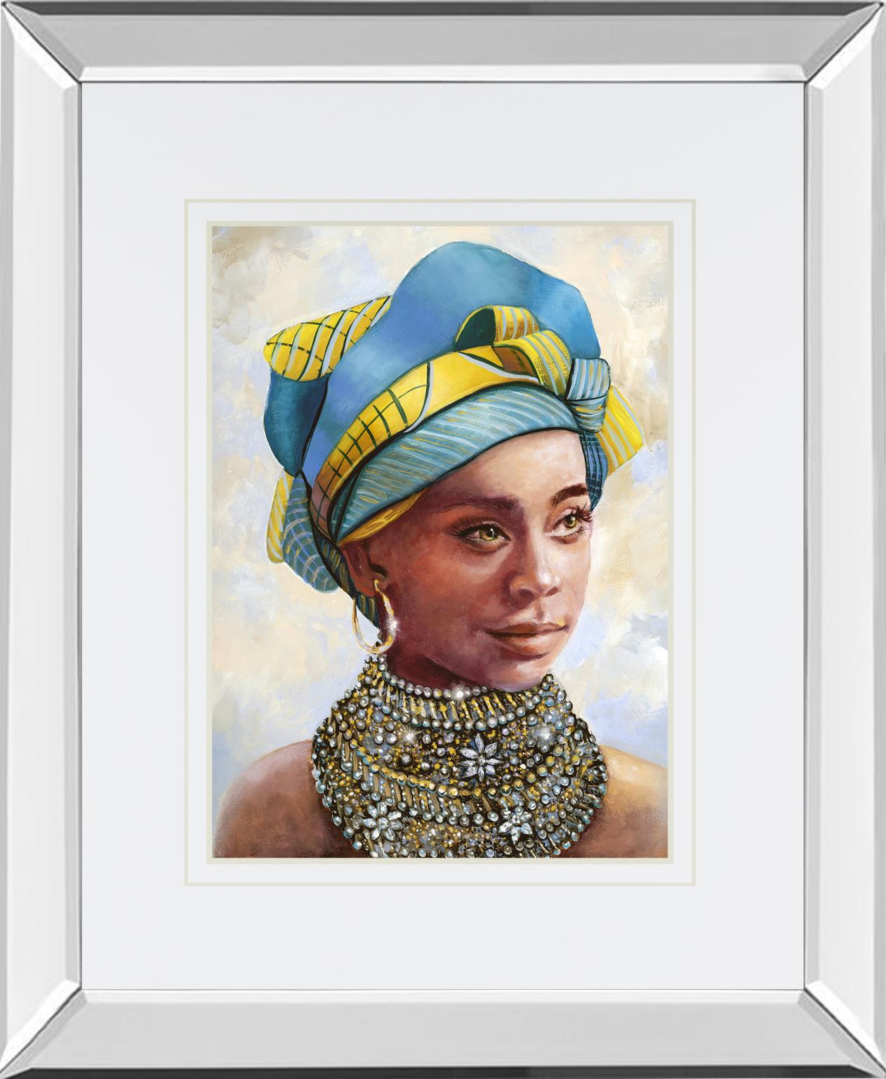 Soulful Beauty I By Donna Brooks 34X40 Mirror Frame Print