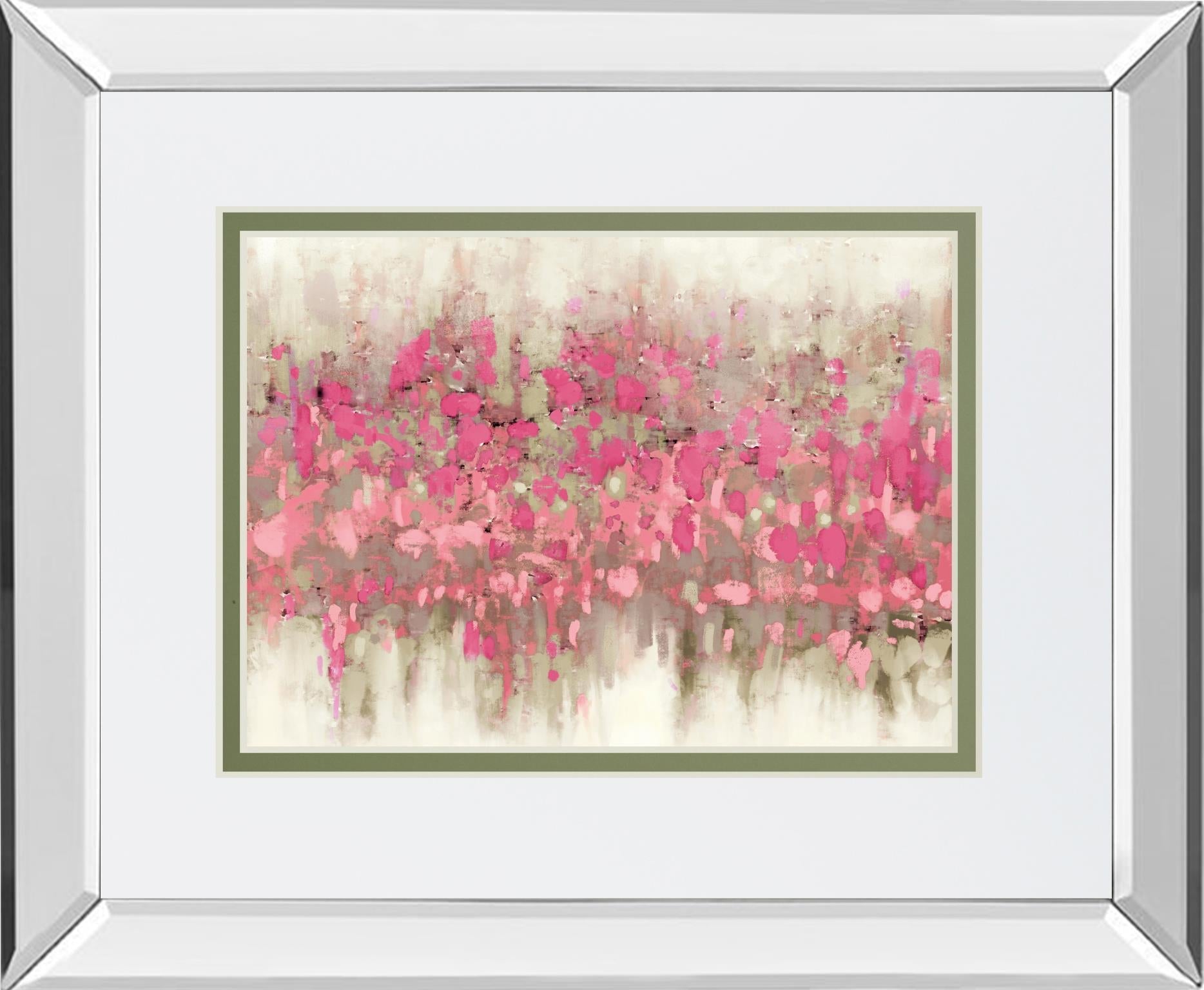 Crossing Abstract I By Danmeneely 34X40 Mirror Frame Print