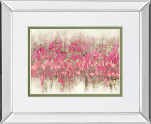 Crossing Abstract I By Danmeneely 34X40 Mirror Frame Print