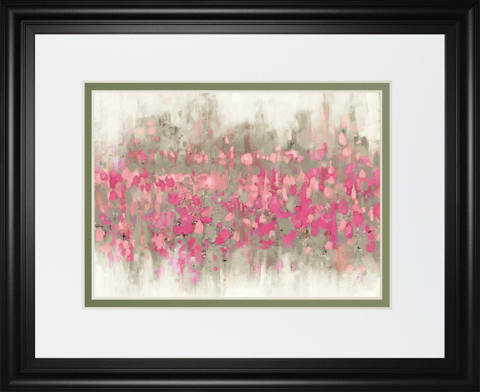 Crossing Abstract Ii By Danmeneely 34X40 Framed Print