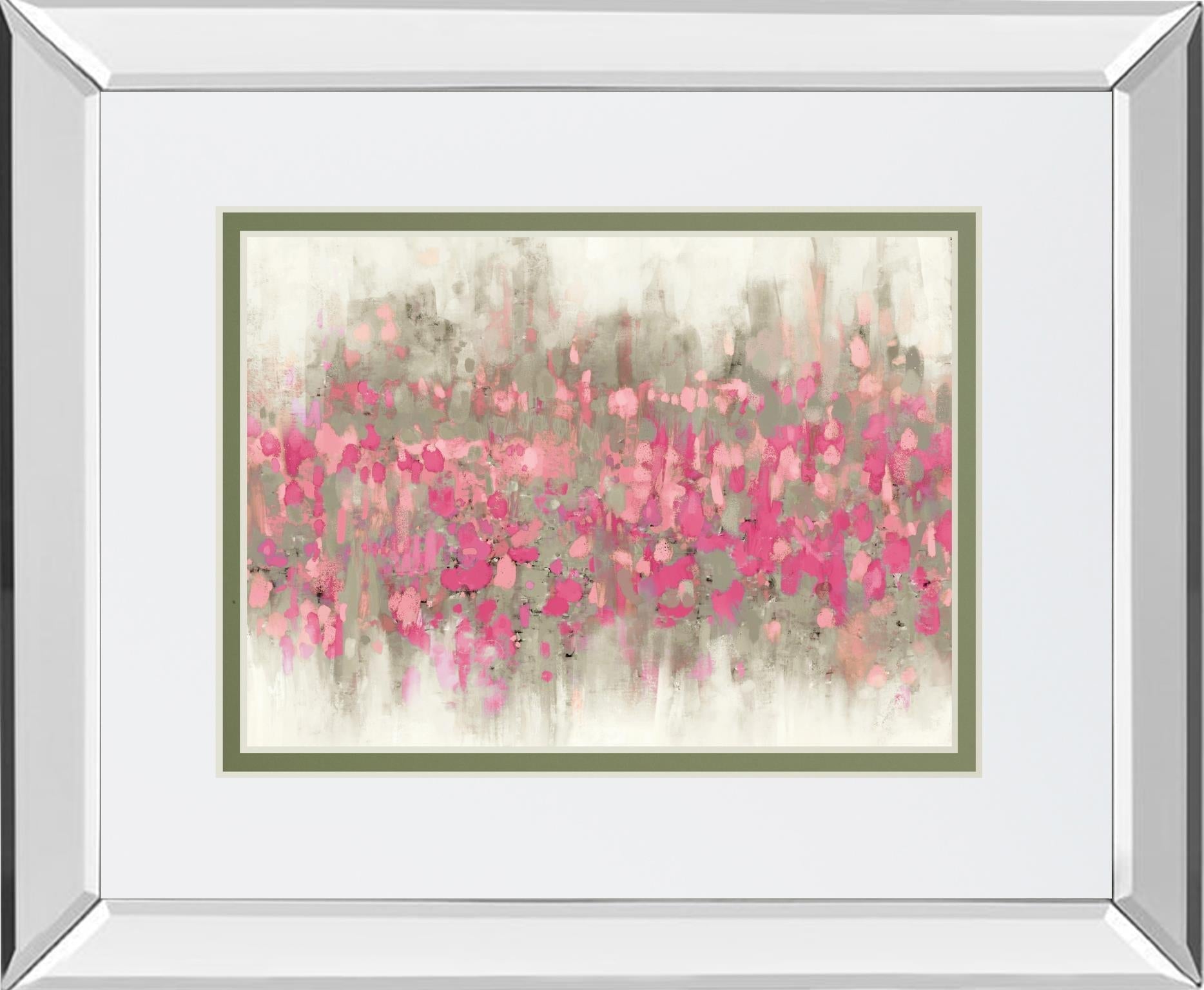 Crossing Abstract Ii By Danmeneely 34X40 Mirror Frame Print