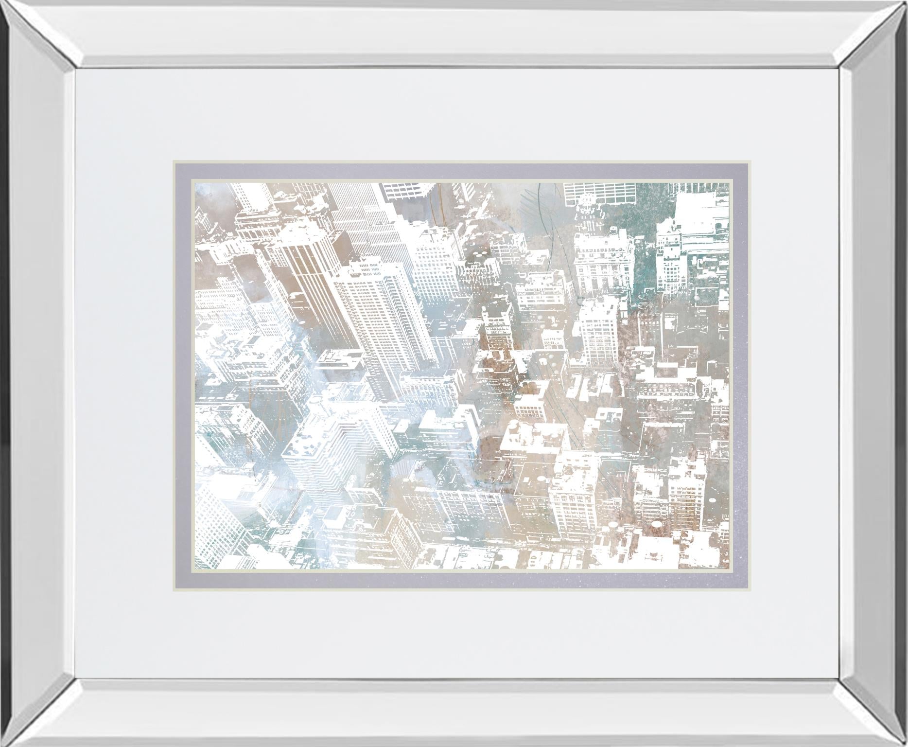 Empire View I By Danmeneely 34X40 Mirror Frame Print