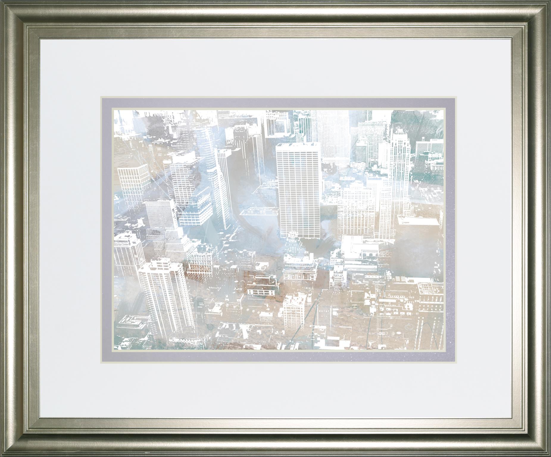 Empire View Ii By Danmeneely 34X40 Framed Print