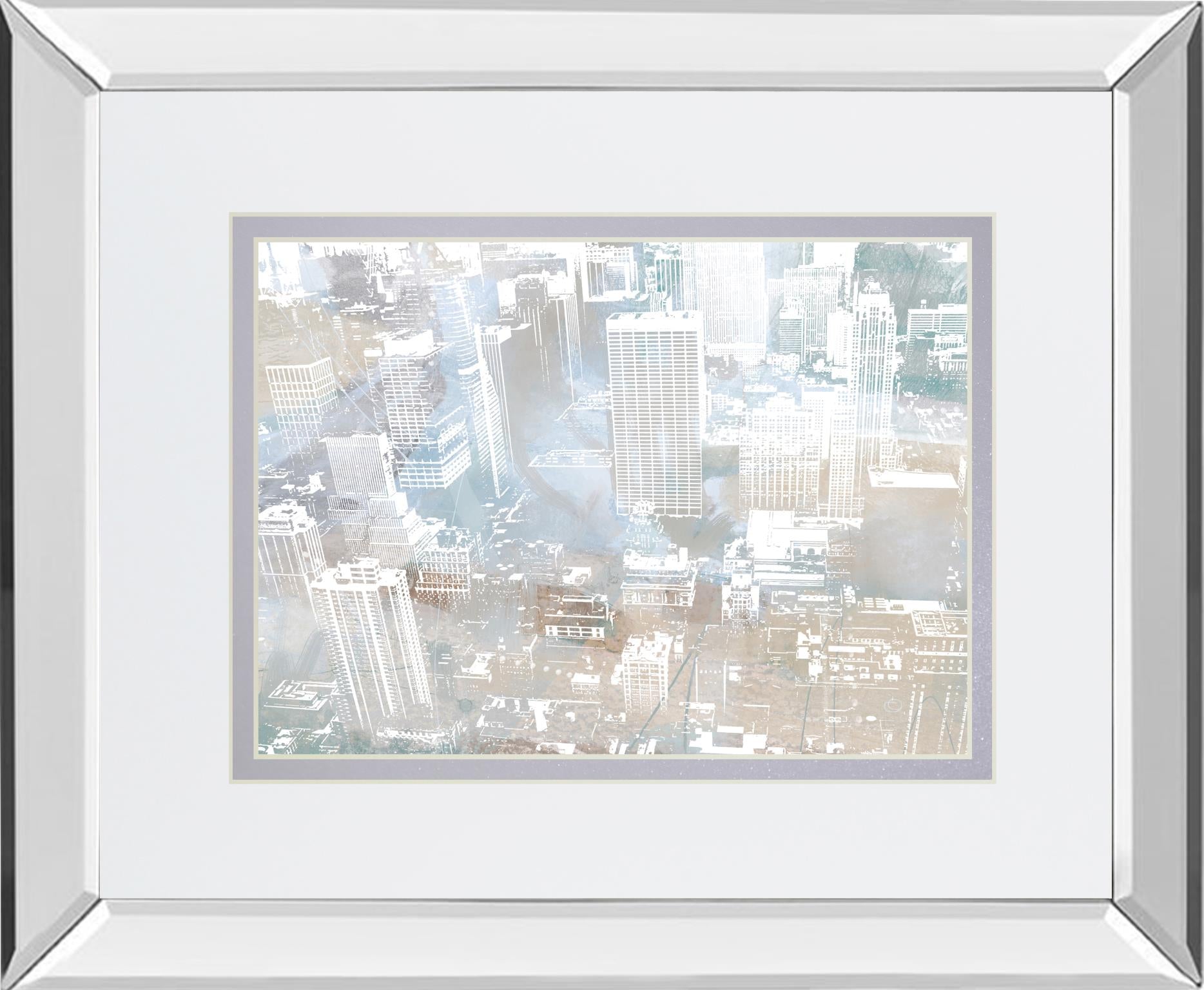 Empire View Ii By Danmeneely 34X40 Mirror Frame Print