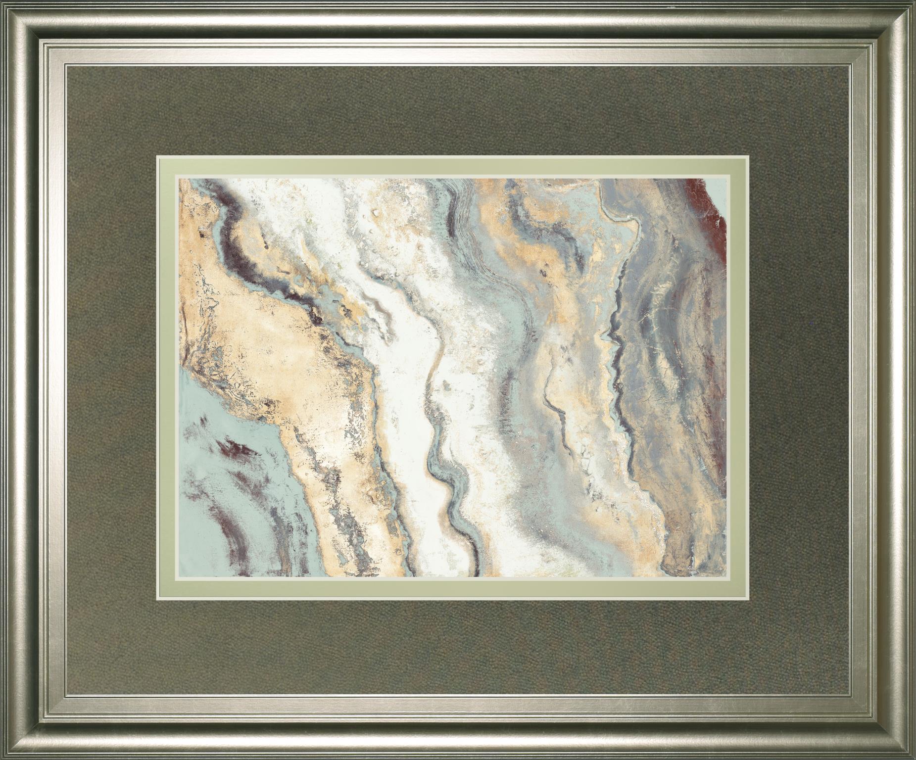Cool Flow Ii By Patriciapinto 34X40 Framed Print