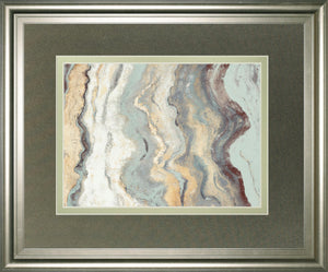 Cool Flow I By Patricia Pinto 34X40 Framed Print