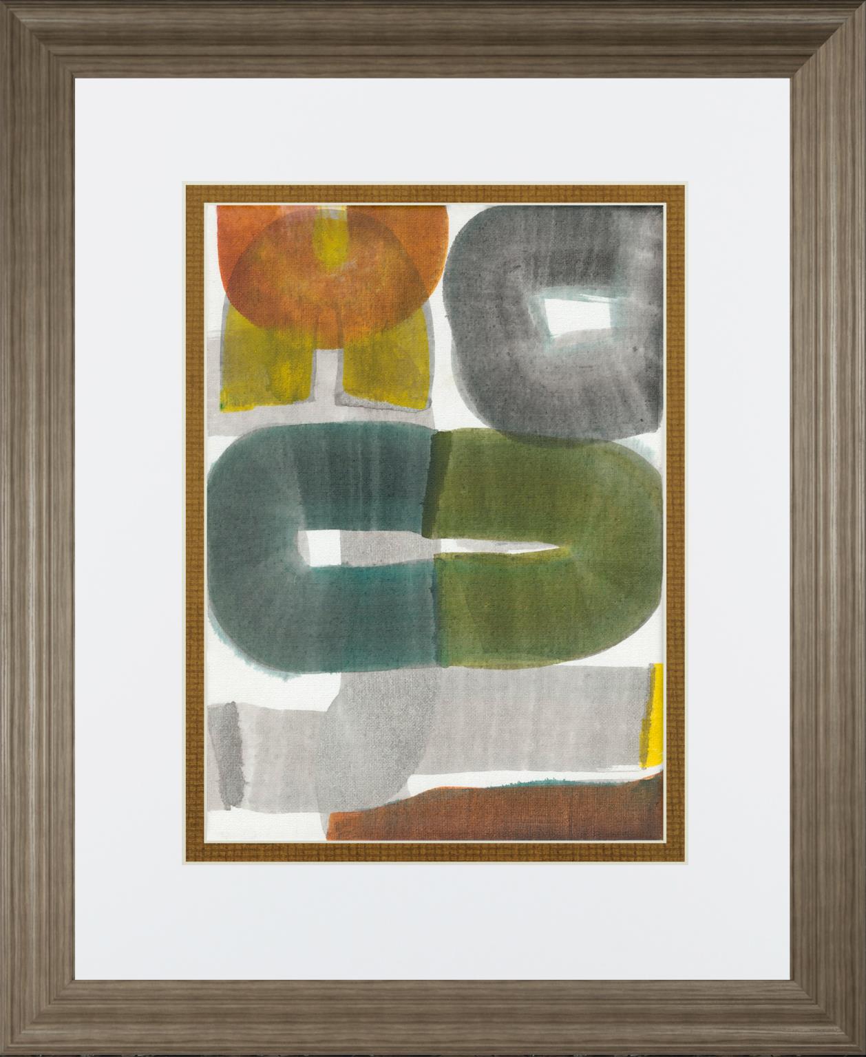 Geode Abstraction I By Jodi Fuchs 34X40 Framed Print