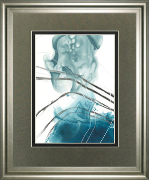 Bella Indigo I By June Erica Vess 34X40 Framed Print