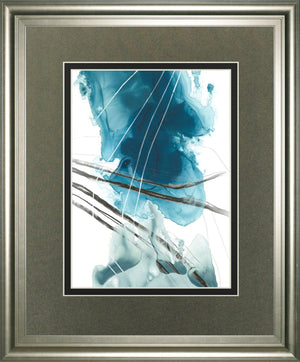 Bella Indigo Ii By June Erica Vess 34X40 Framed Print