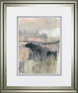 Blush Horizon Ii By Jennifer Goldberger 34X40 Framed Print