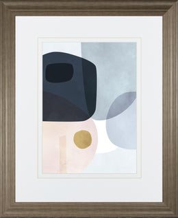 Gold Monde I By Victoria Borges 34X40 Framed Print