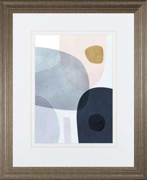 Gold Monde Ii By Victoria Borges 34X40 Framed Print
