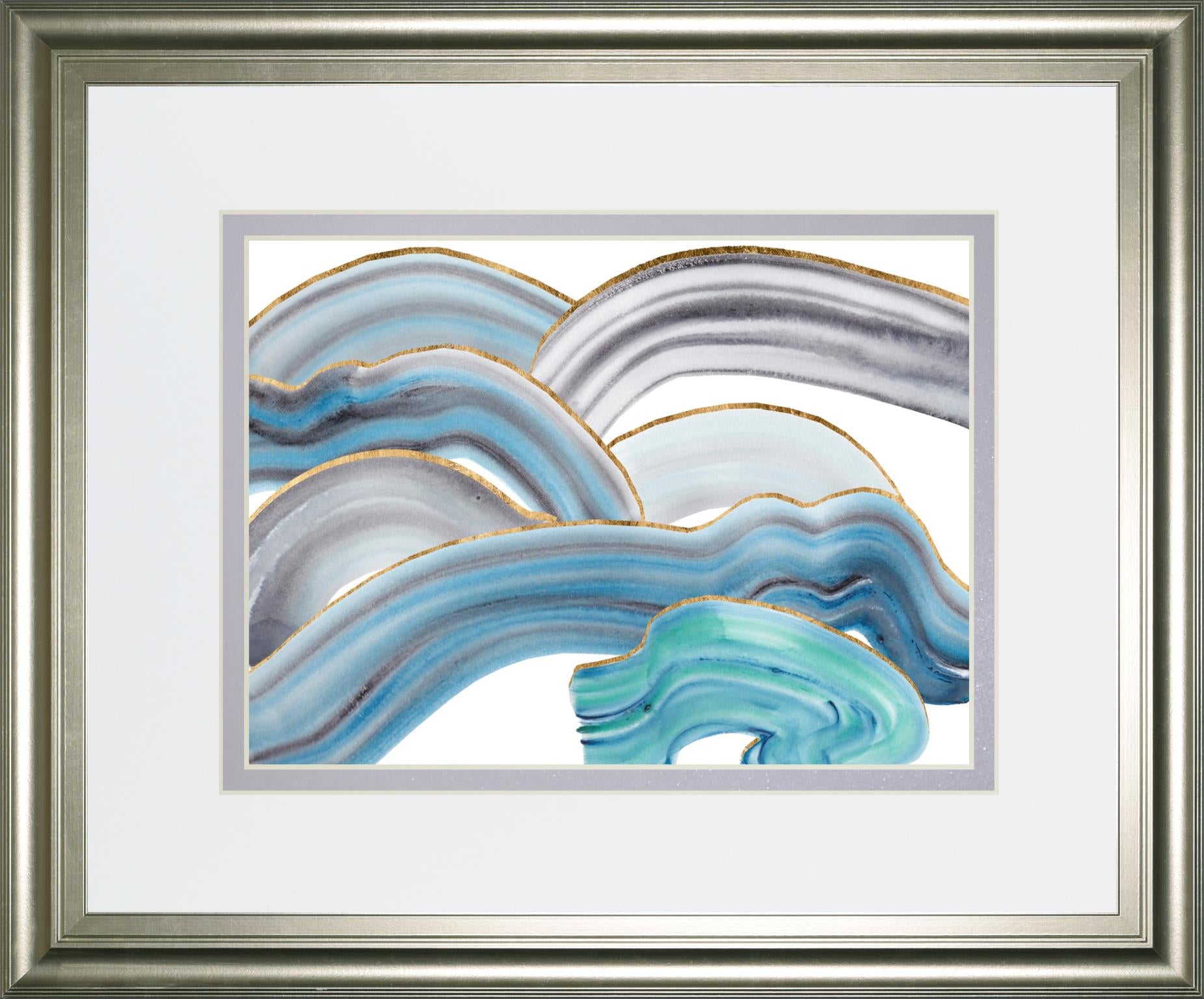 Cloudy Day I By Melissa Wang 34X40 Framed Print
