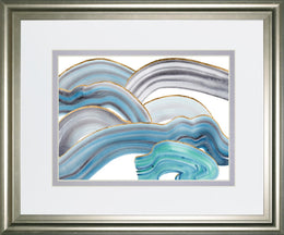 Cloudy Day I By Melissa Wang 34X40 Framed Print