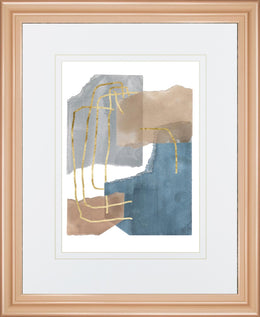 Matter Dissolving Ii By Melissa Wang 34X40 Framed Print