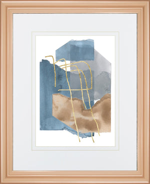 Matter Dissolving Iii By Melissa Wang 34X40 Framed Print