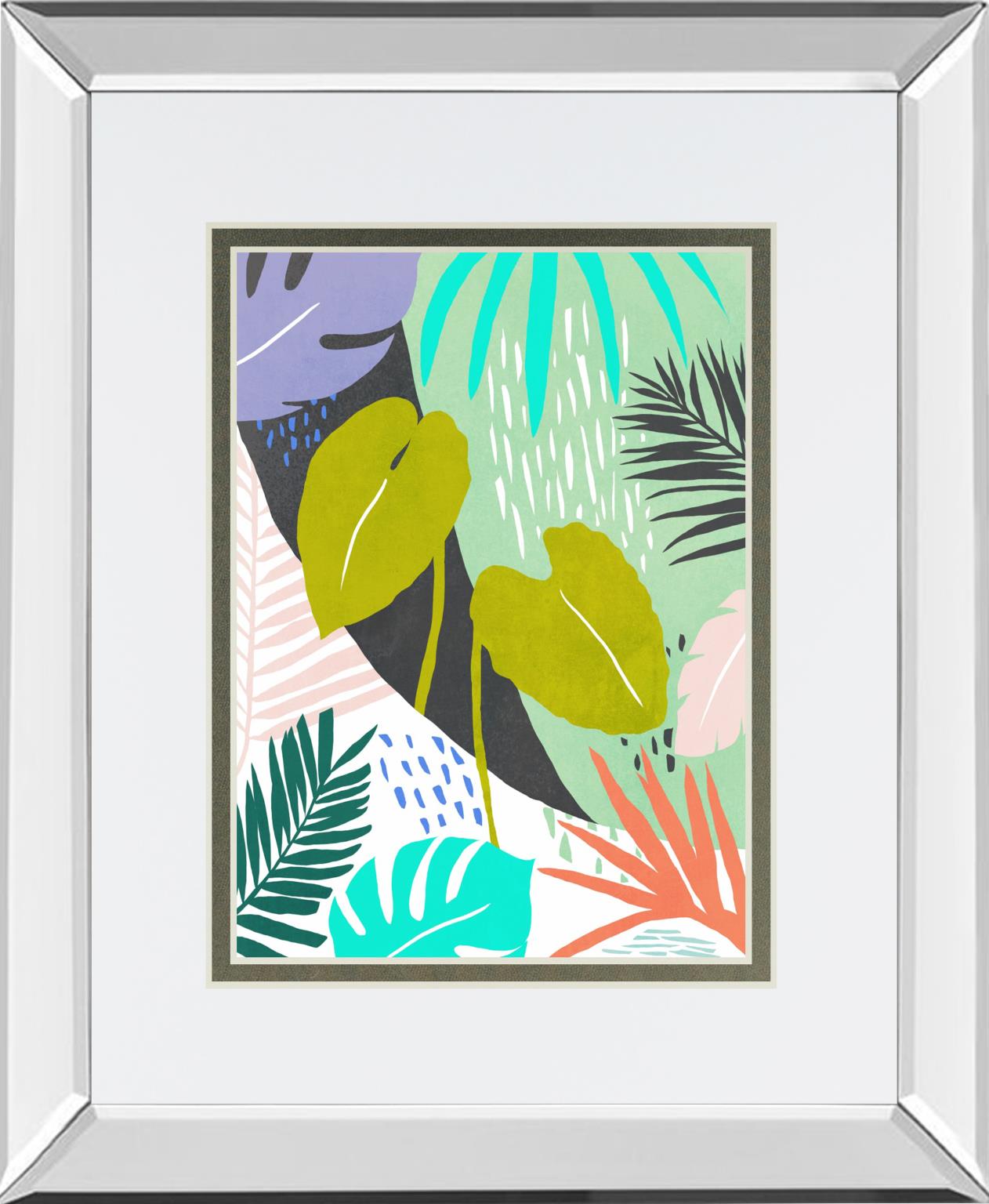 Jazzy Jungle I By Annie Warren 34X40 Mirror Frame Print
