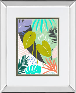 Jazzy Jungle I By Annie Warren 34X40 Mirror Frame Print