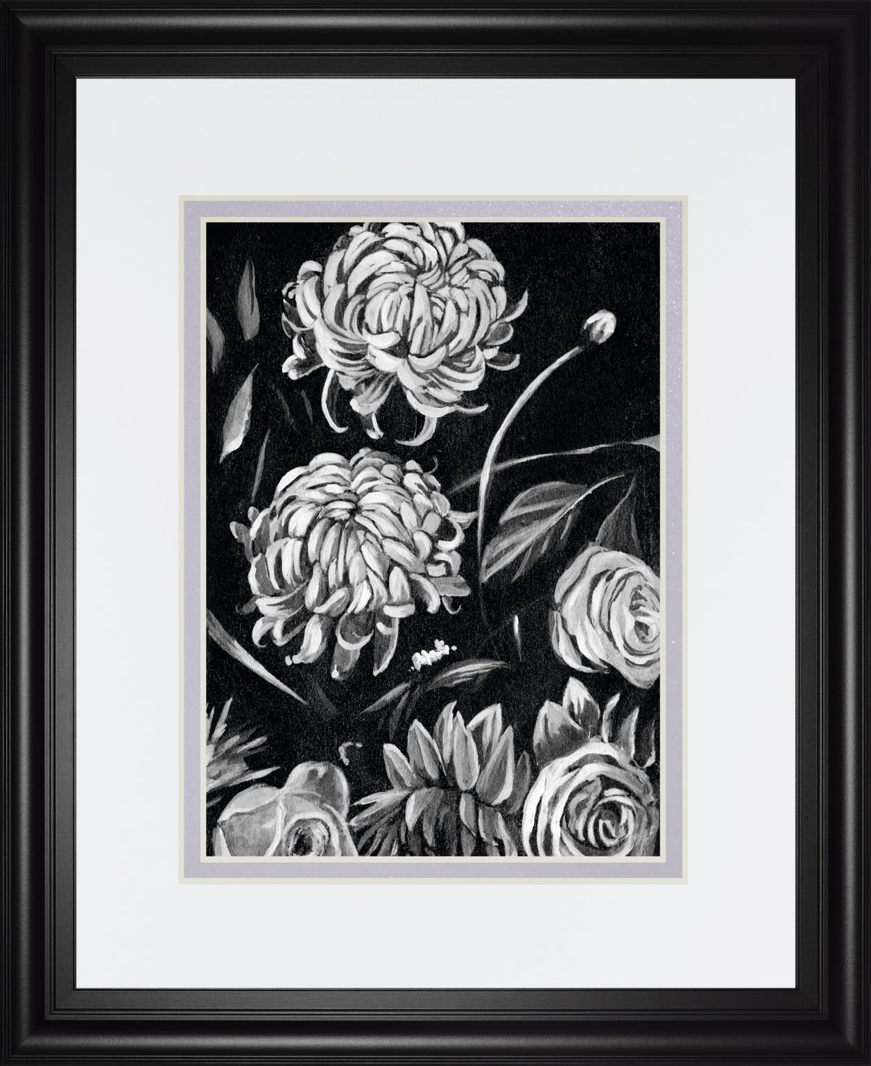 Enchanted Bloom Ii By Annie Warren 34X40 Framed Print