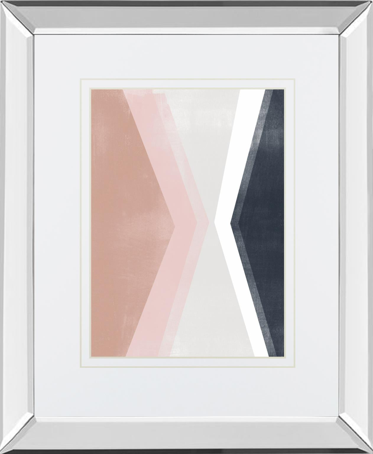 Casual Angle I By June Erica Vess 34X40 Mirror Frame Print