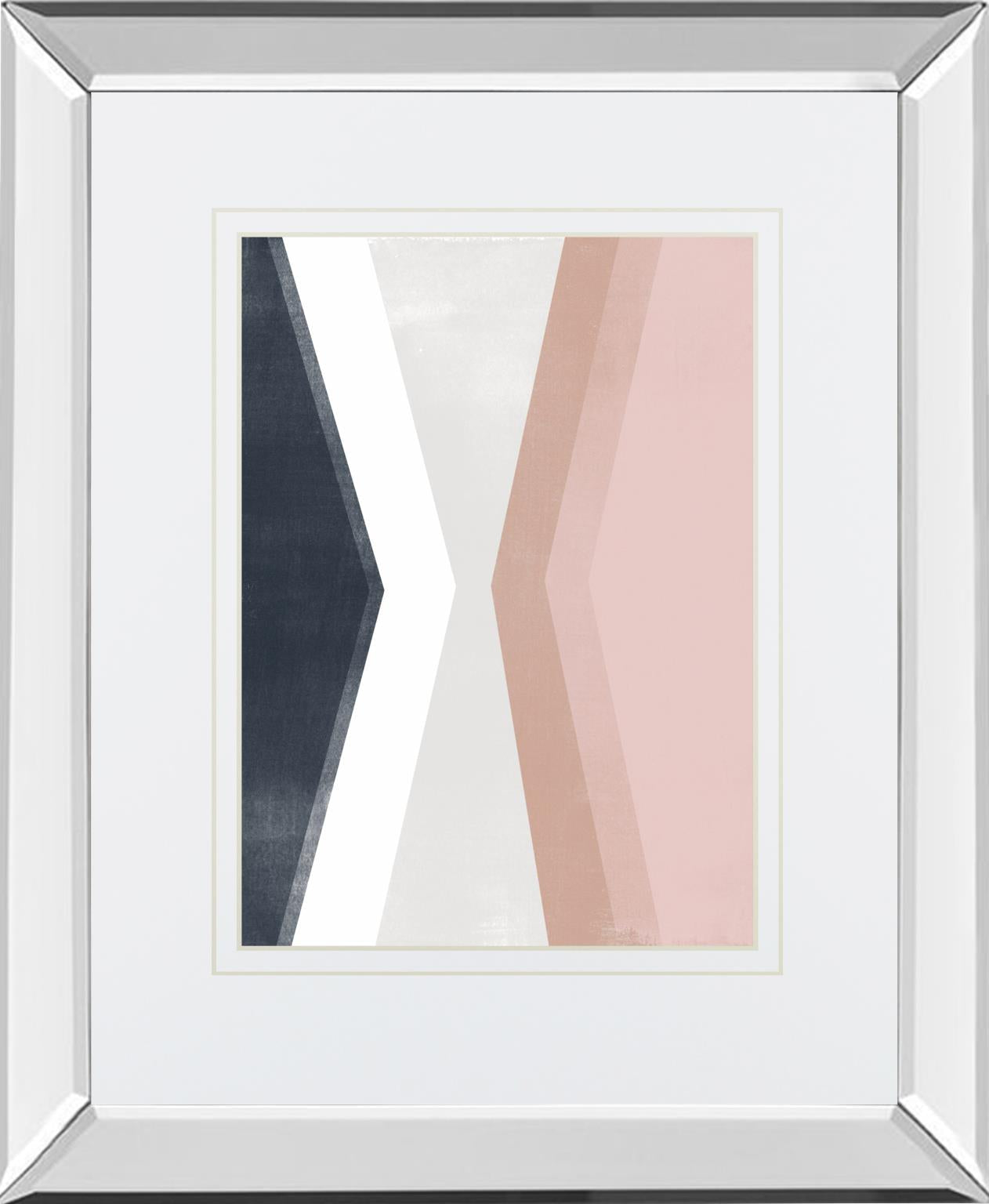 Casual Angle Ii By June Erica Vess 34X40 Mirror Frame Print