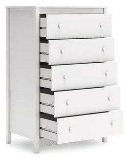 Hallityn Five Drawer Chest